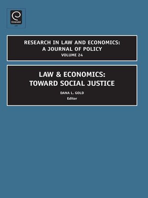 cover image of Research in Law and Economics, Volume 24